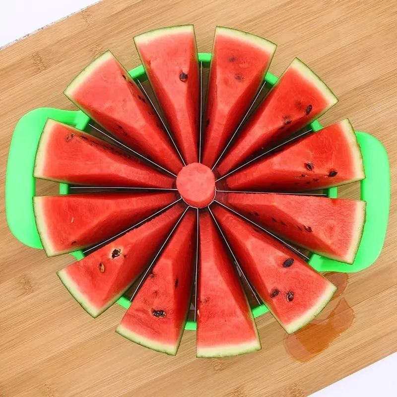 

Watermelon Slicer Windmill Watermelon Cutter Multi Melon Cutting Machine Stainless Steel Fruit Household Artifact Kitchen Tool