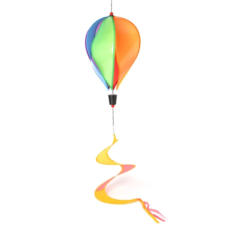 

Balloon Windmill Toys Children Spiral Garden Ornaments Colorful Outdoors Spinner