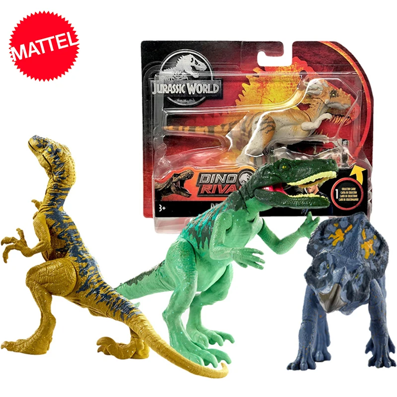 

Original Jurassic World Dinosaur Competitive Battle Protohorn Velociraptor Kids Toys for Boys Action Figure Joint Movable Gifts