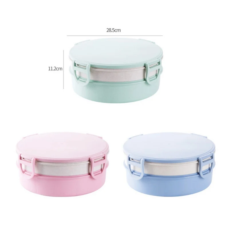 Double Layer Food Storage Container With Lid Candy Treats Organizer Serving Tray Divided Snacks Holder Dish | Дом и сад