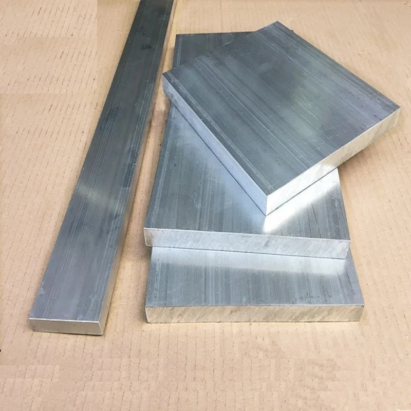 1pc 6mm 8mm 10mm Thickness 6061 Aluminum Flat Bar Flat Plate Sheet 100x200mm High Strength For Machinery Parts