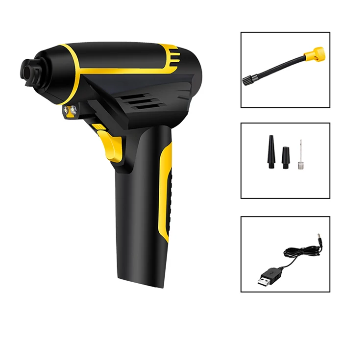 Zeepin автомобильный надувной насос USB зарядка беспроводной ручной цифровой