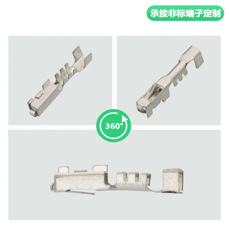 100 шт. соединительные клеммы Delphi 12084200 автомобильный проводной терминал Луженый