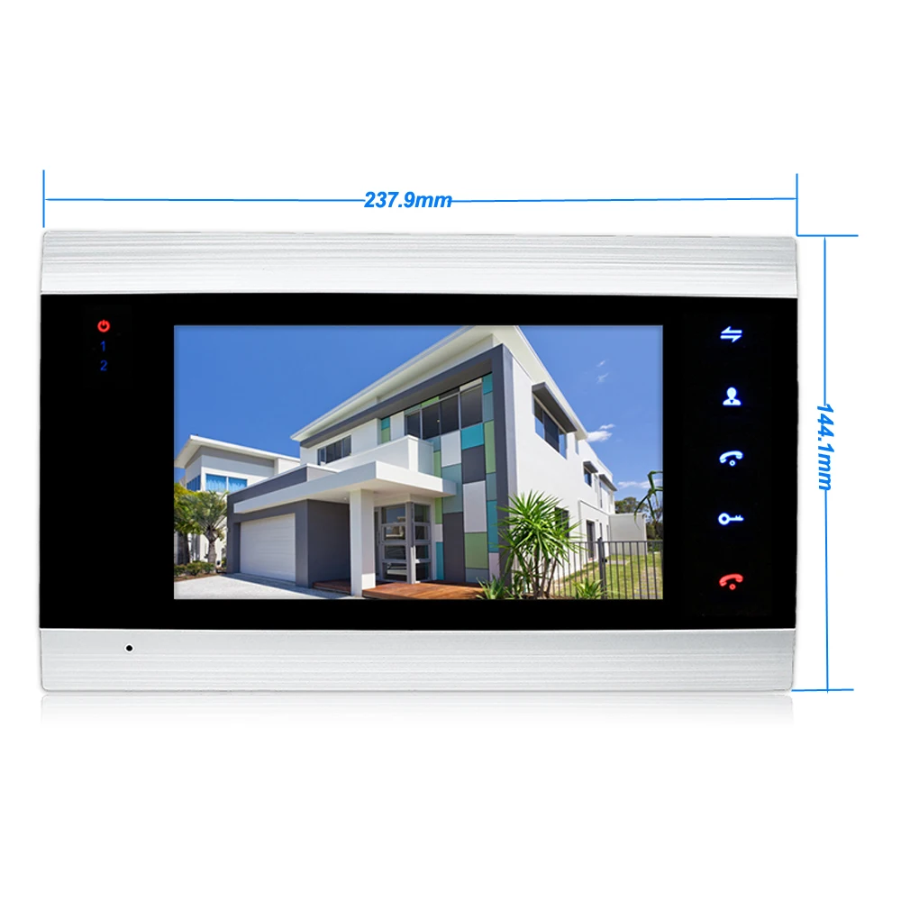 tuya smart app remote control wifi ip video door phone video intercom access control system motion detection code keypad id card free global shipping