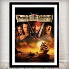 Алмазная мозаика, квадратная вышивка пиратов Карибского моря, Черная жемчужина, алмазная живопись, домашний декор