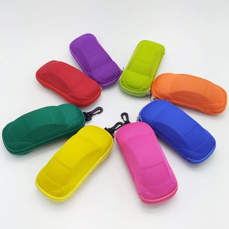 Детский Чехол для очков в форме автомобиля милый футляр чехол детских