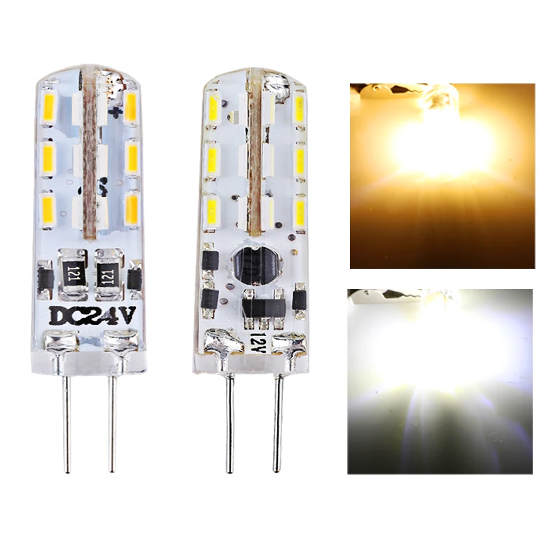Bombilla g4 ha condotto 220v 110v 12v 24v mini riflettore della lampada della lampadina 1.5W lampadina a risparmio energetico per la casa illuminazione sostituire Alogena Lampadario luce
