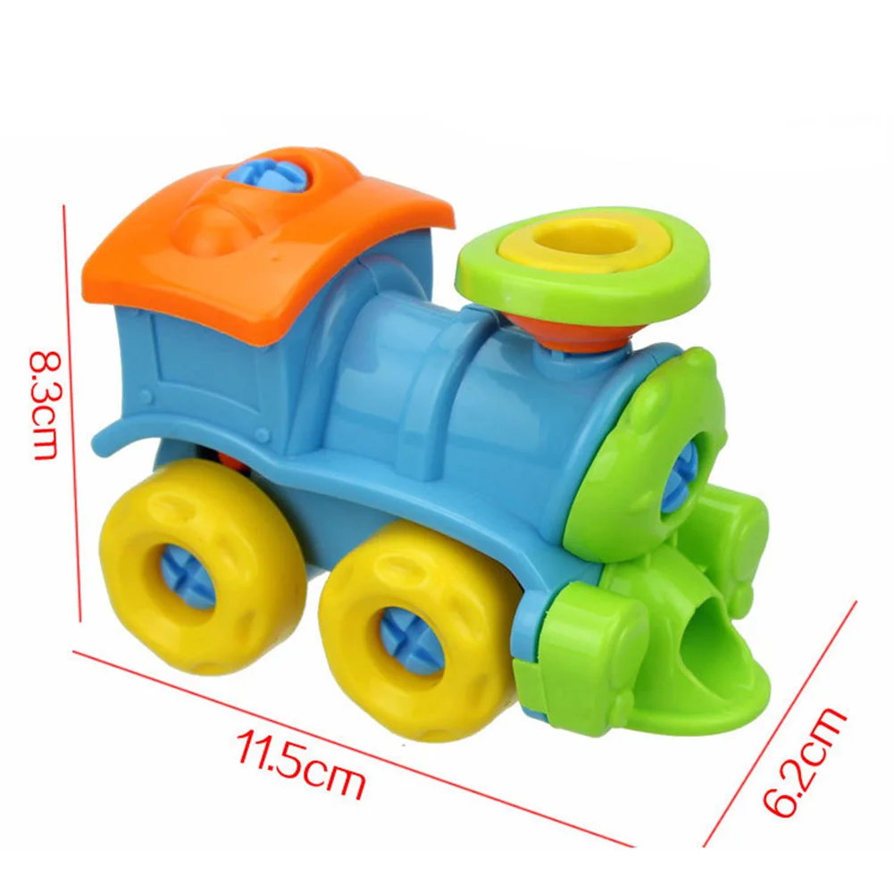 Детский пазл Разборка и сборка самолета маленький поезд игрушки мультяшный