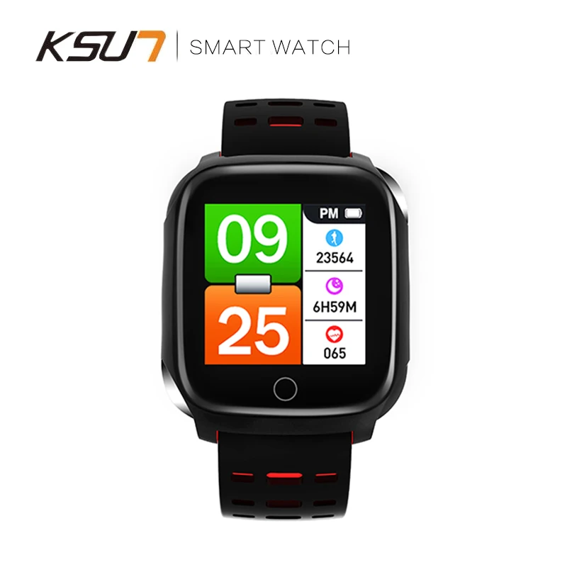 KSUN KSS719 Смарт-часы, браслет, спортивные фитнес-часы, кровяное давление, пульсометр, напоминание о звонках, Android, шагомер, Смарт-часы