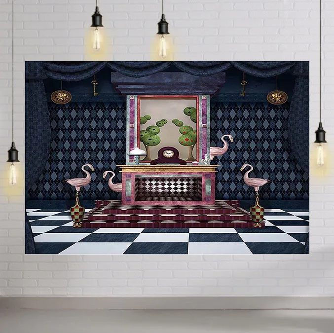 

Cartoon Penetralium Photography Background Backdrop Photocall Indoor Shoot Baby Children Party Live Photo Studio