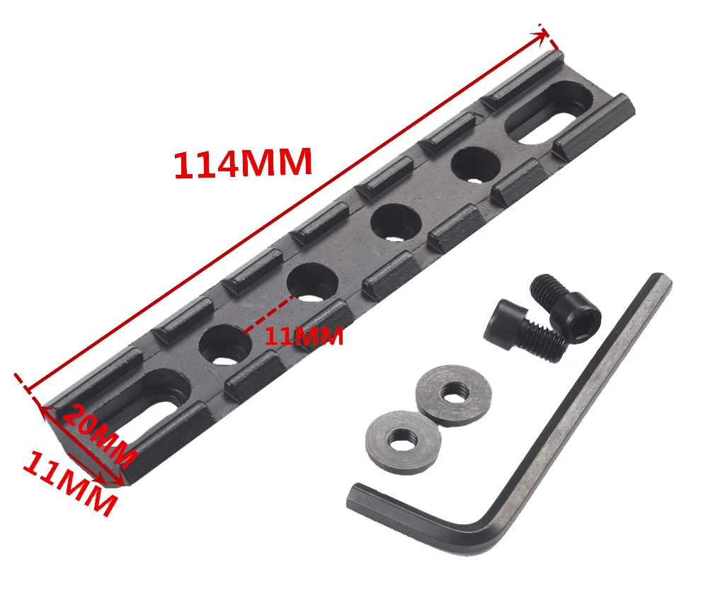 Тактический военный Пикатинни рис 20 мм стандартный держатель планки Вивера