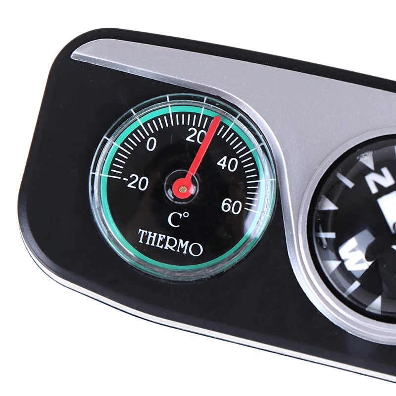 

3 in 1 Guide Ball Compass Thermometer Hygrometer For Auto Boat Vehicles