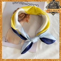 2021 new pure silk woman mulberry silk scarf square wrap pashmina girl lady kerchief headwear luxury scarves fashion shawl gift