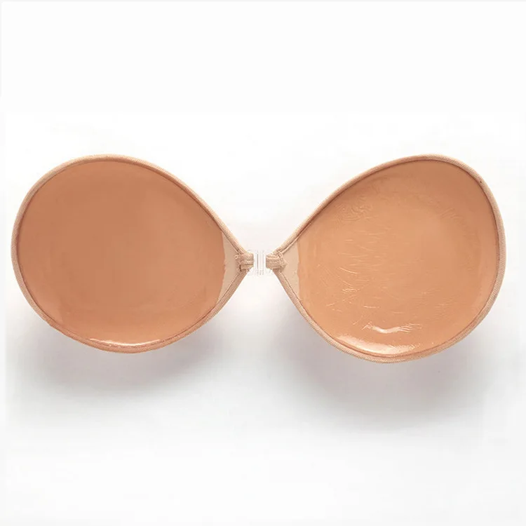 

p gathers wedding dress silicone breast stickers hand brush glue bio-glue front buckle bra chest stickers