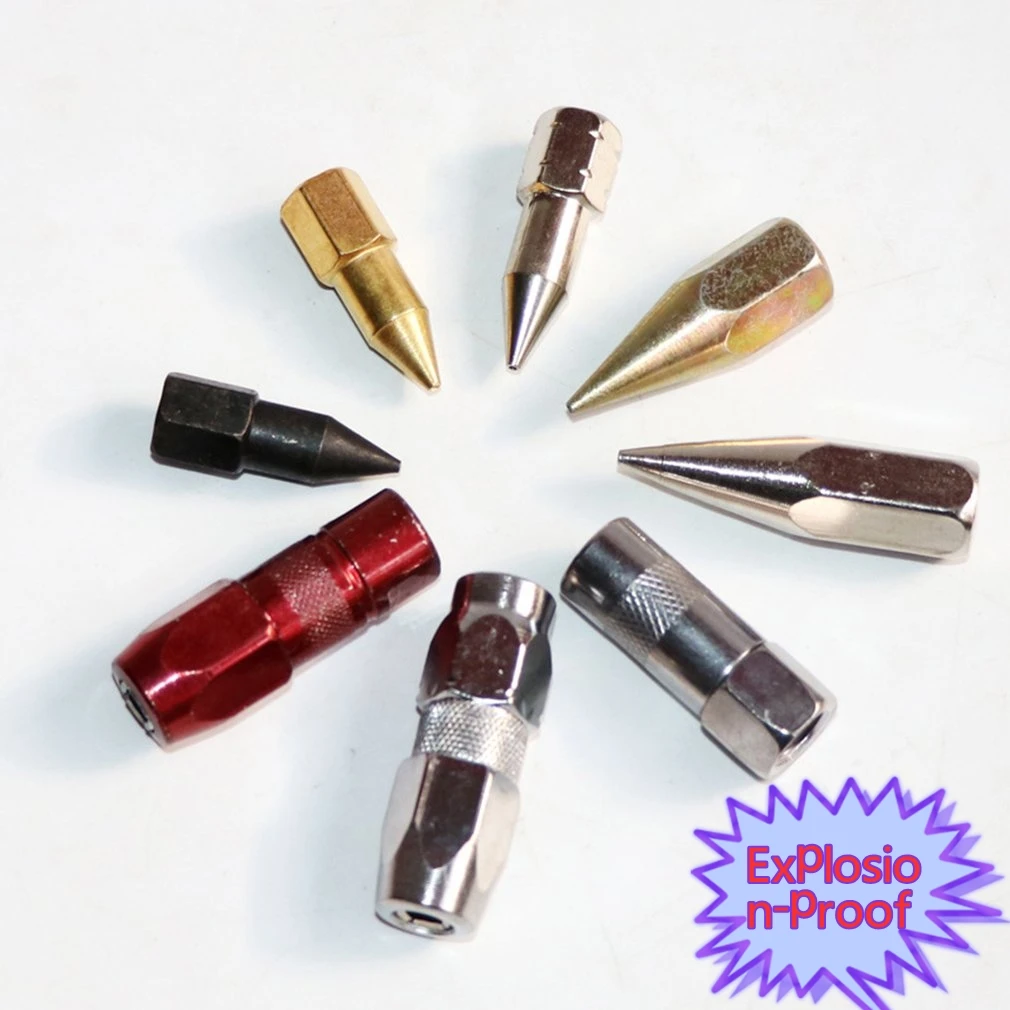 Взрывобезопасное масло острый плоский рот аксессуары для смазочного пистолета