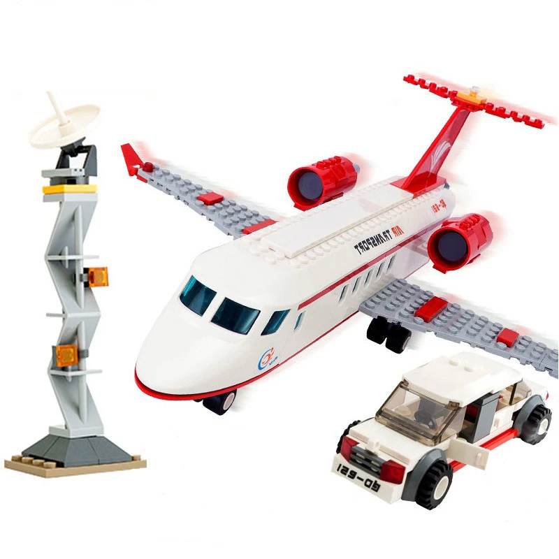 

Серия Creator City MOC, большие размеры, кубики, подарки для детей, развивающие игрушки для детей, набор автомобилей, самолет, совместимые с строите...