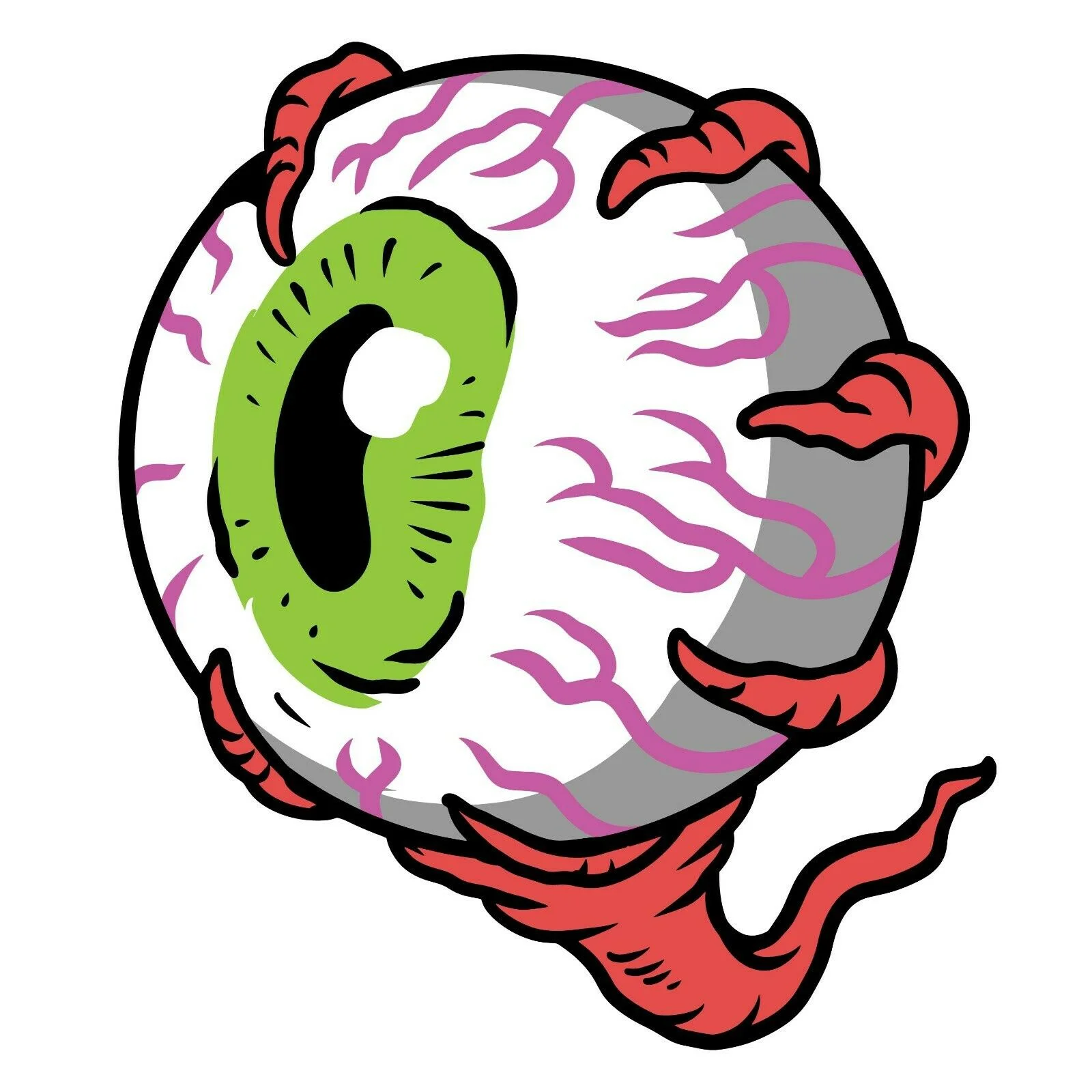 

Наклейка на стену с логотипом Monster Eye, автомобиль, окно, автомобиль, Декор, наклейка для ноутбука LO190