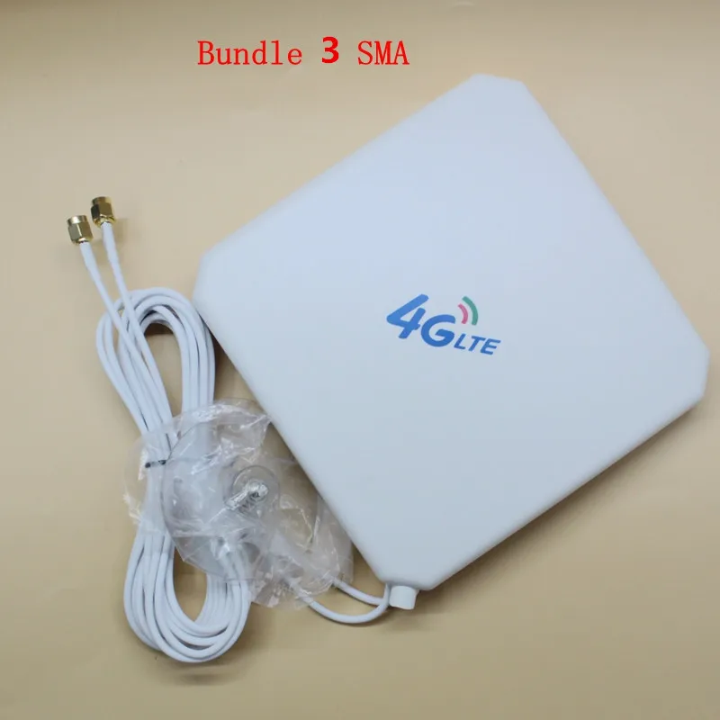 4G внешняя антенна 35dBi TS9 CRC9 SMA разъем для беспроводной маршрутизатор E398 E8372 Huawei E392