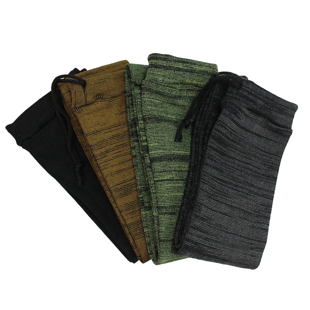 

Airsoft Rifle Holster Silicone Treated Sock 54 Inch Moisture-Proof Storage Bag Knitted Long Gun Holster Protector Cover Bag