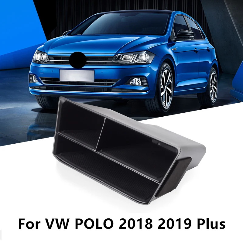 Коробка для хранения центральной консоли для VW POLO Plus GTI dashboard Tidying box Для VW аксессуары для POLO BLACK