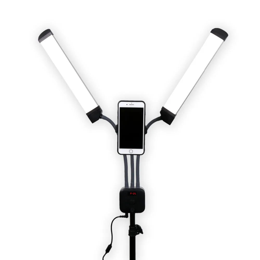 Cadiso фотографическое освещение с двумя ручками заполняющий свет для видео две