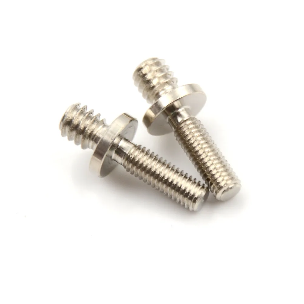 

2pcs 1/4" Male Threaded To M5 Male Threaded Screw Adapters For Tripod Camera Accessories Screw Quick Release Screw