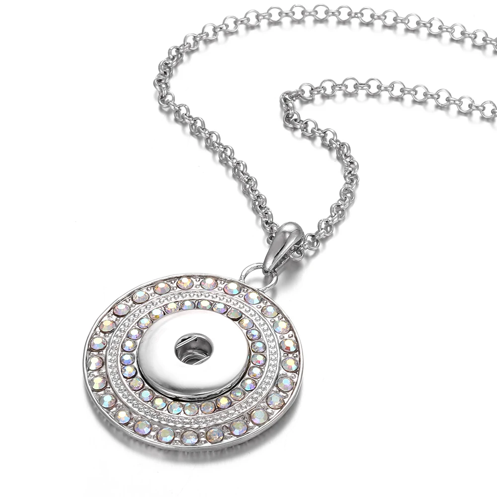 Новое ожерелье с подвеской в виде совы 18 мм застежкой кнопкой ювелирное цепочкой