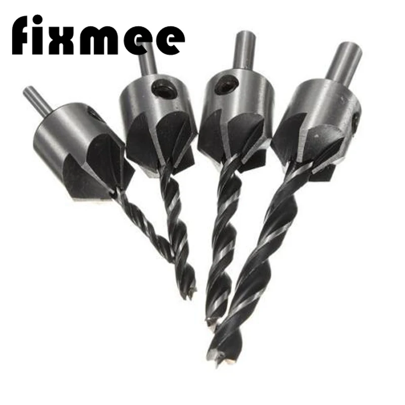 Набор счетчиков для раковины из быстрорежущей стали комплект 4 насадок древесины