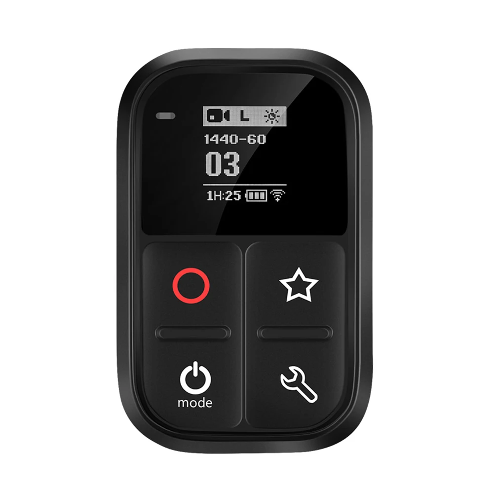 

80m New Smart WIFI Remote Control WiFi Remote Control Waterproof Action Camera Wireless Controller for Gopro