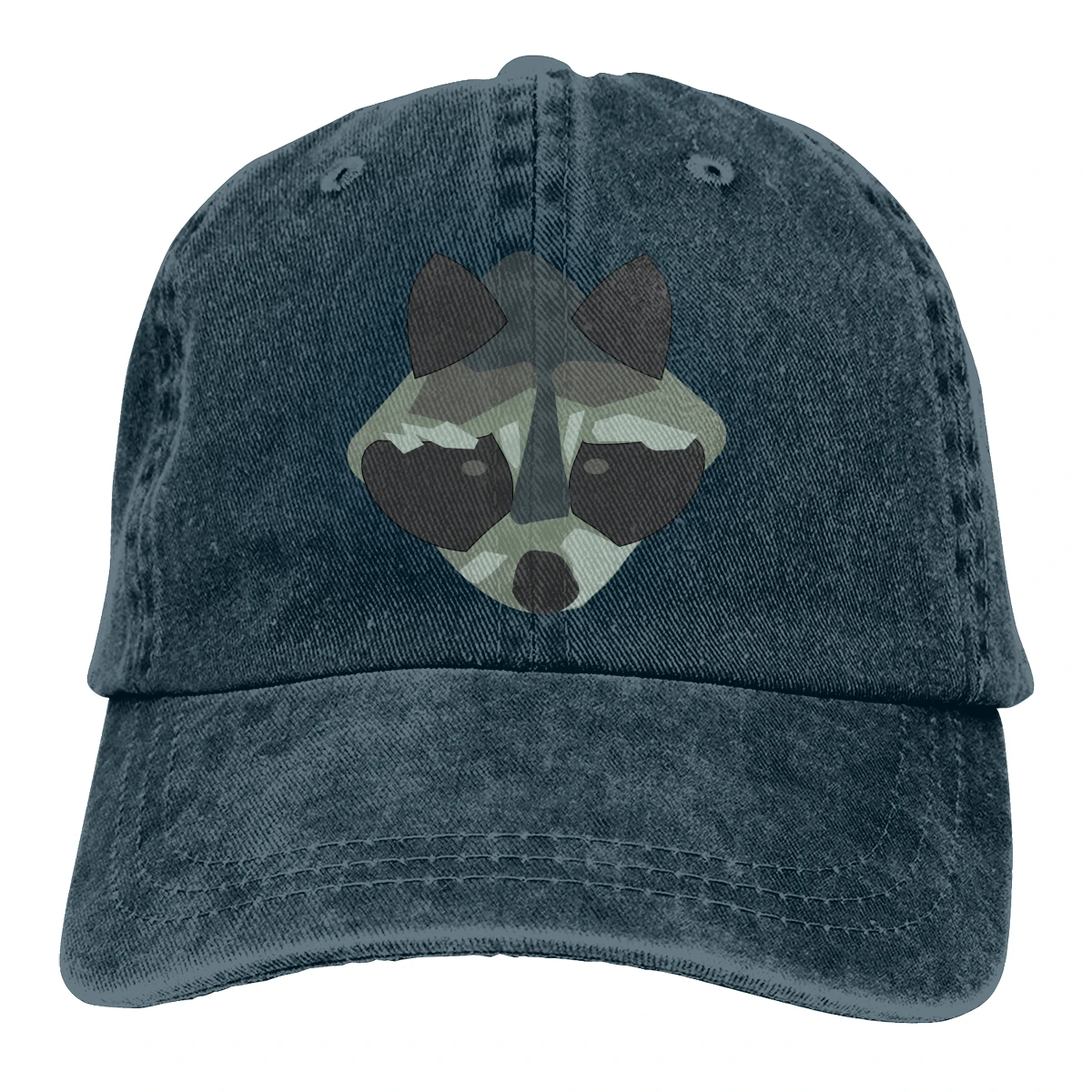 

Raccoon Animal Wildlife Wild Mammal Nature Vintage Unisex Adjustable Trucker Cap for Adult