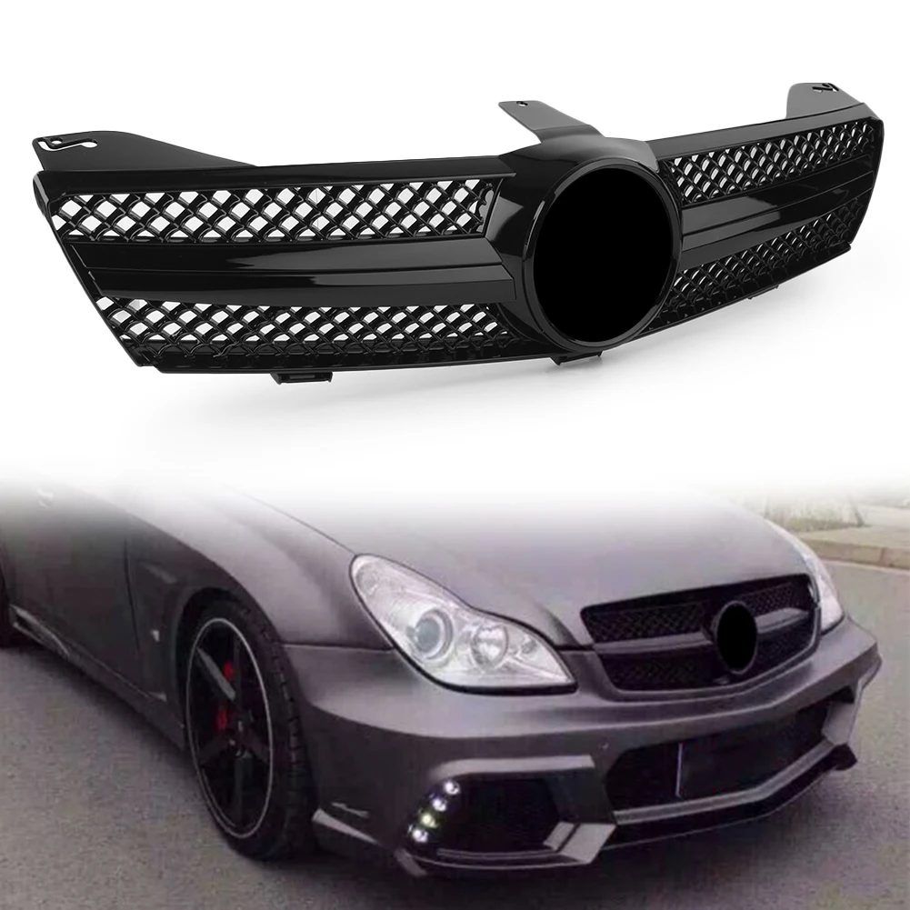 Передний гриль для автомобилей Mercedes Benz W219 CLS500 SLS600 CLS Class 2004 2005 2006 2007 глянцевый