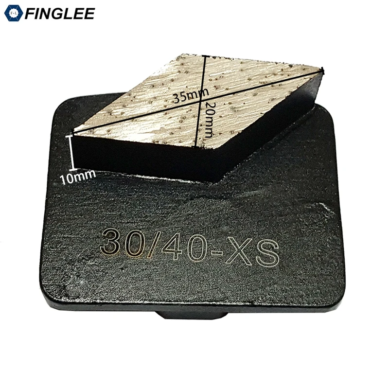 Алмазные Металлические Напольные шлифовальные колодки FINGLEE зернистость 6/16/30/50 PCD