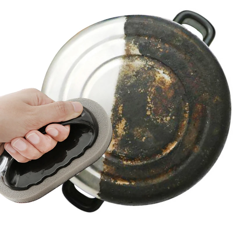 

Bath Brush Sponge Tiles Brush Magic Strong Decontamination Bath Brush Kitchen Clean Tools brush kitchen