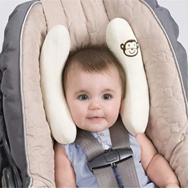 

Safety Car Seat Stroller Pillow Baby Head Neck Support Sleeping Pillows Toddler Kids Adjustable Pad Cushion For Travel