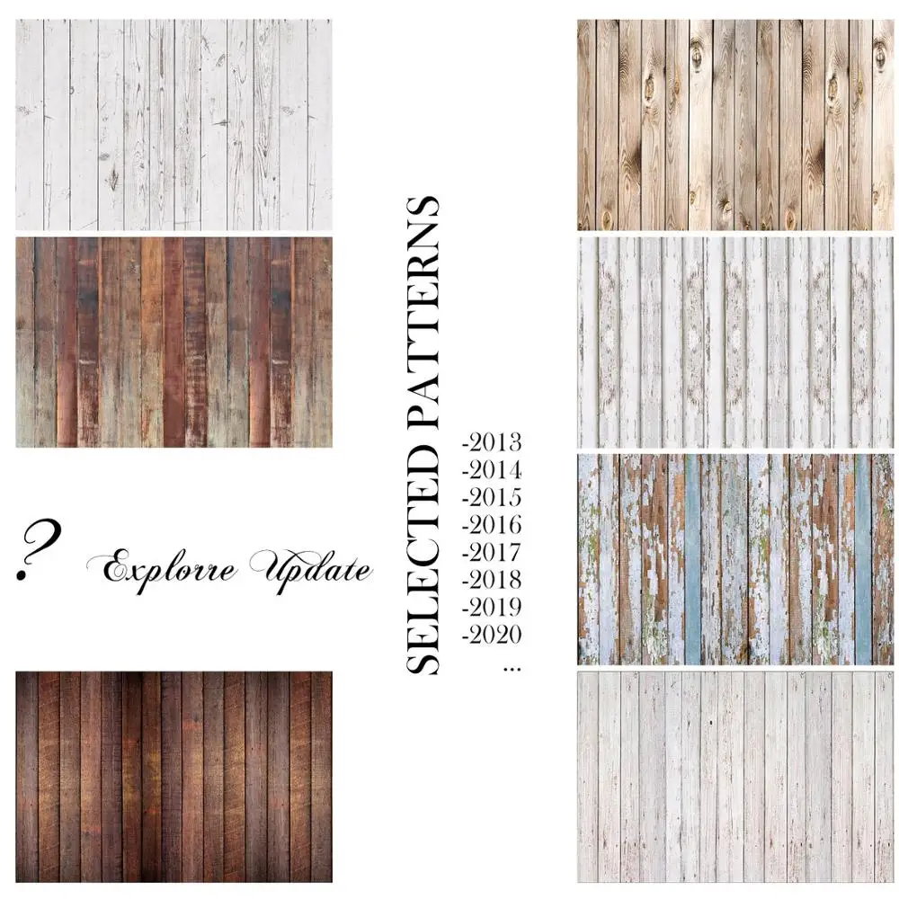 Темно коричневый деревянный пол Neoback фоны для фотосъемки новорожденных