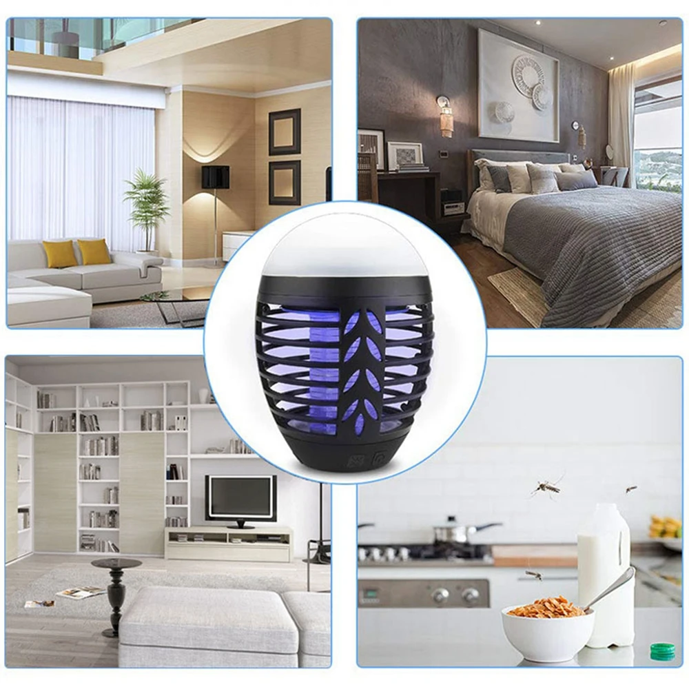 

LEDGLE Mosquito killer Mosquito Lamp Rechargeable Photocatalysis Mute Radiationless Insect killer Flies trap lamp for baby light