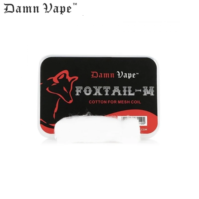 Оригинальный чертов Vape FoxTail M хлопок 10 ⑤ упак. для сетки катушки атомайзер