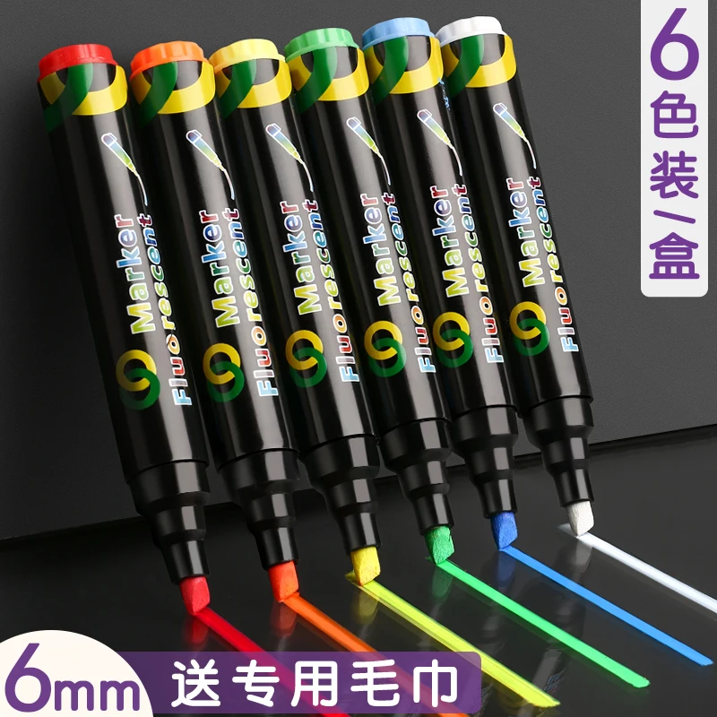 

Специальная ручка для светодиодной лампы, электронная светящаяся доска на водной основе, стираемый рекламный щит, серебристый экран для пи...