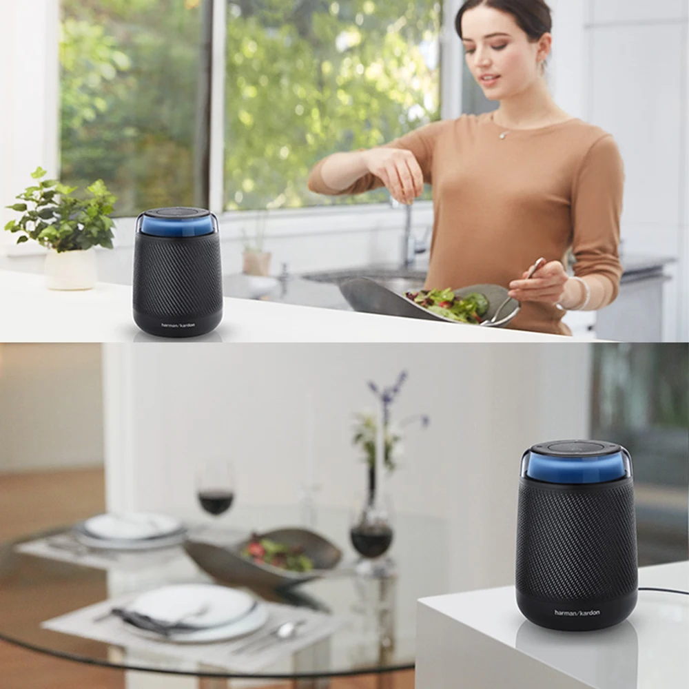 Портативная колонка Harman Kardon Allure с голосовым управлением беспроводная басовая