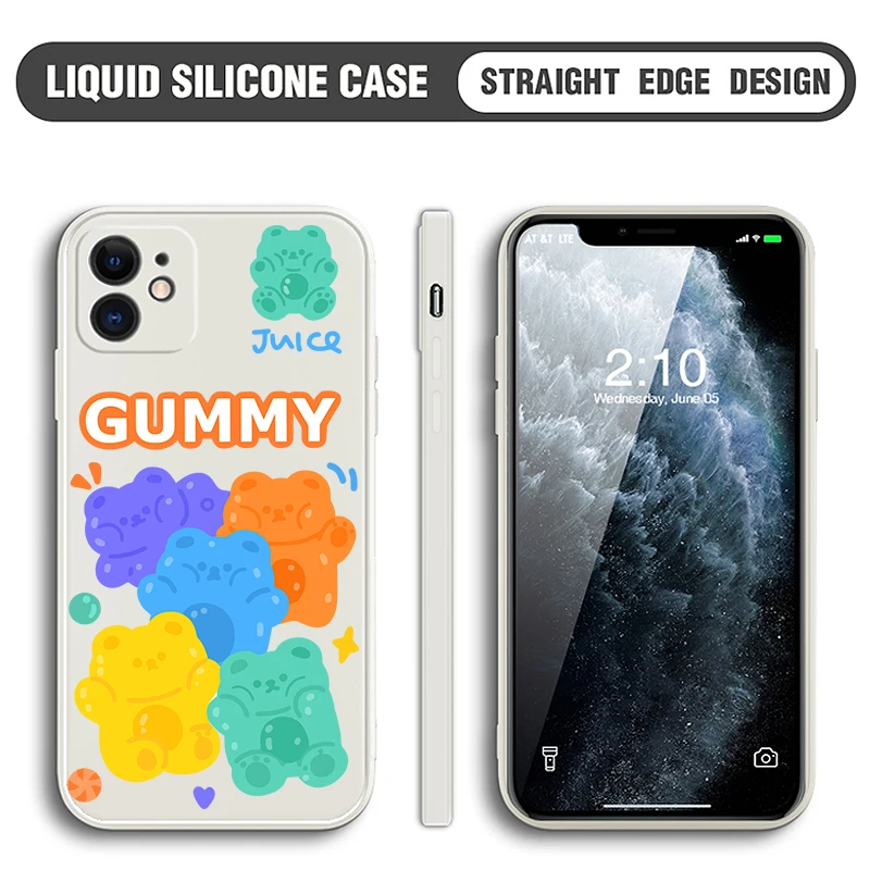 

Full Protection Cover for iPhone 11 12 Pro 13 Mini Case Silicone Cases for iPhone 8 7 6 6S Plus X XR XS Max Se 2020 Funda
