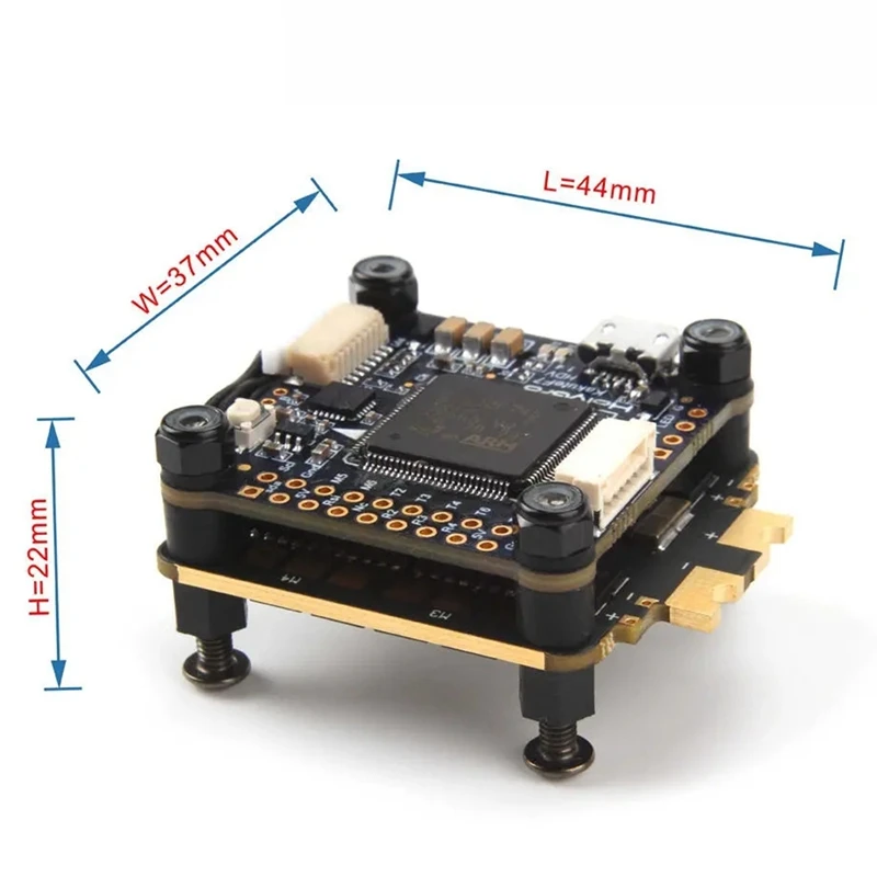 

HOLYBRO Kakute F7 HDV Flight Controller Tekko32 F3 HDV 45a 3-6S Blheli 32 4 in 1 Brushless ESC Compatible DJI FPV Air Unit