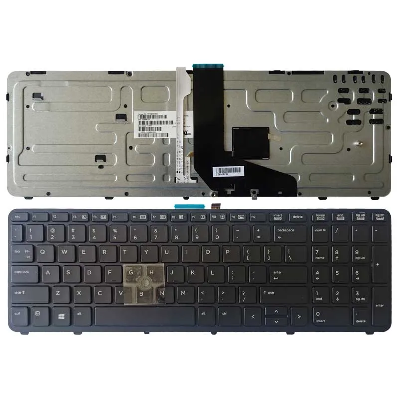 Клавиатура для ноутбука США HP Zbook 15 17 733688-B31 черный на английском языке с