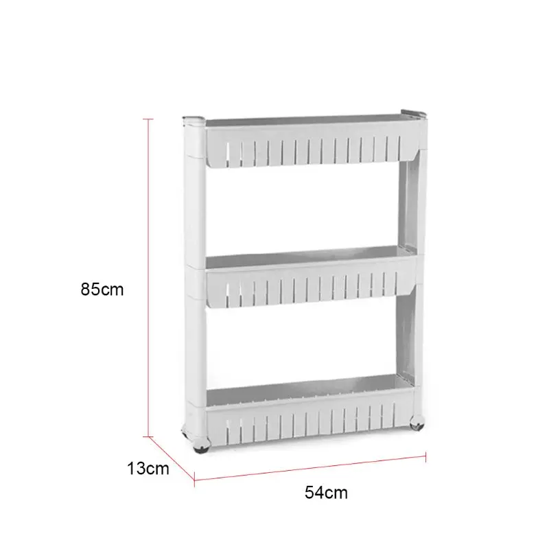Тонкая выдвижная стойка для хранения держатель органайзер полка с движущимися