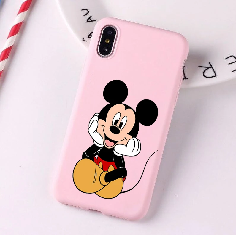 Мягкий термополиуретановый чехол с Микки и Минни для huawei p30 pro p30 lite p20 pro p10 mate 20 p10 lite honor 9 lite honor 10 lite