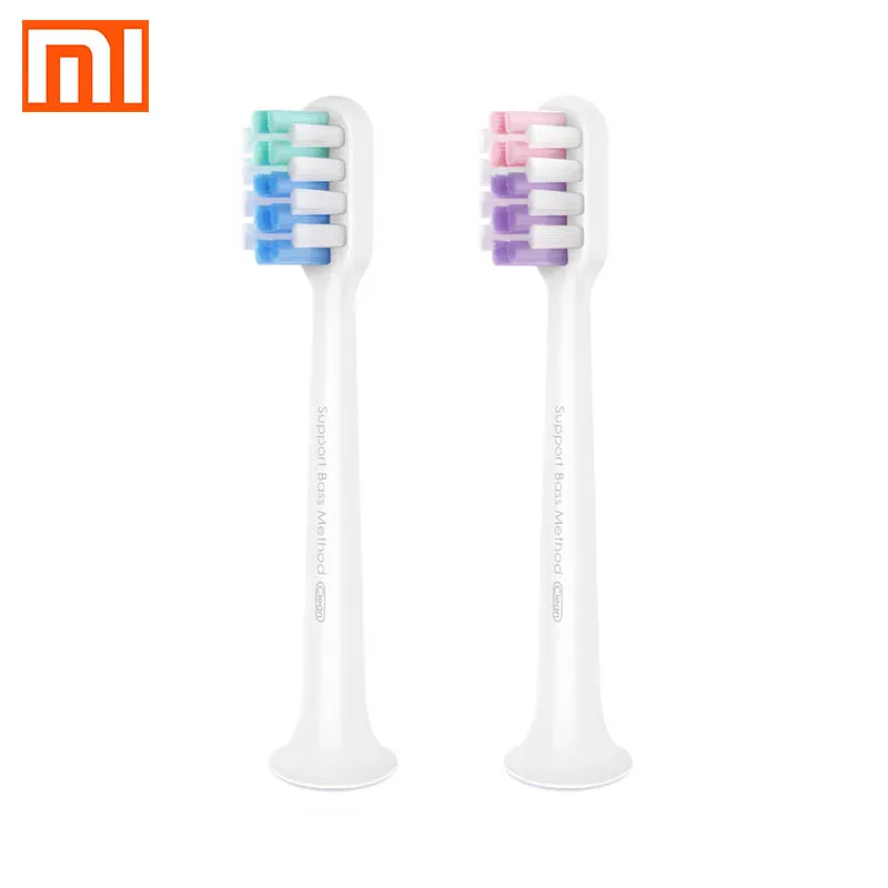 2 replacements Xiaomi mijia Водонепроницаемая электрическая зубная щетка Doctor bei портативная перезаряжаемая Беспроводная зубная щетка sonic ultra sonic doctor - Цвет: 2 replacements