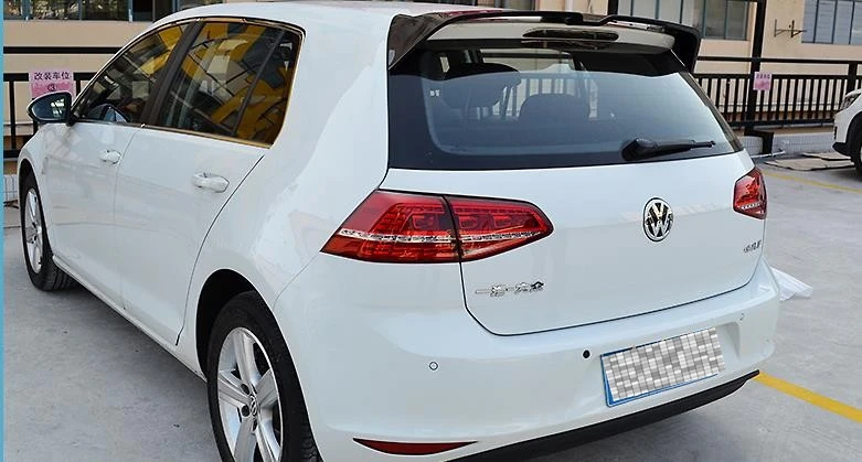 OETTINGER Стиль Настоящее карбоновое волокно автомобиля спойлер крыла для Volkswagen GOLF 7 MK7 нормальная версия/GTI/R/Rline