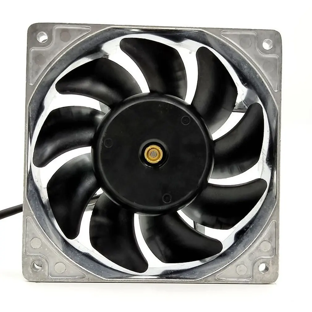 

120mm 12cm 12038 Fan 12V 120mm*120mm*38mm Metal Fan DC Brushless Cooling Fan 120x120x38mm USB 4PIN PC Computer Case Cooler