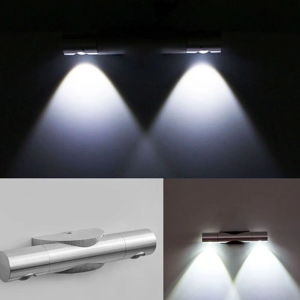 

Led Wall Light Bed Lamp AC85~265V Hotel Restroom Bathroom Bedroom Wall Lamp 6W