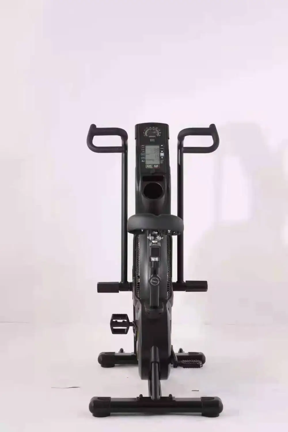 Новый велосипед air bike assaut сопротивление воздуха для кардио-фитнеса оборудование