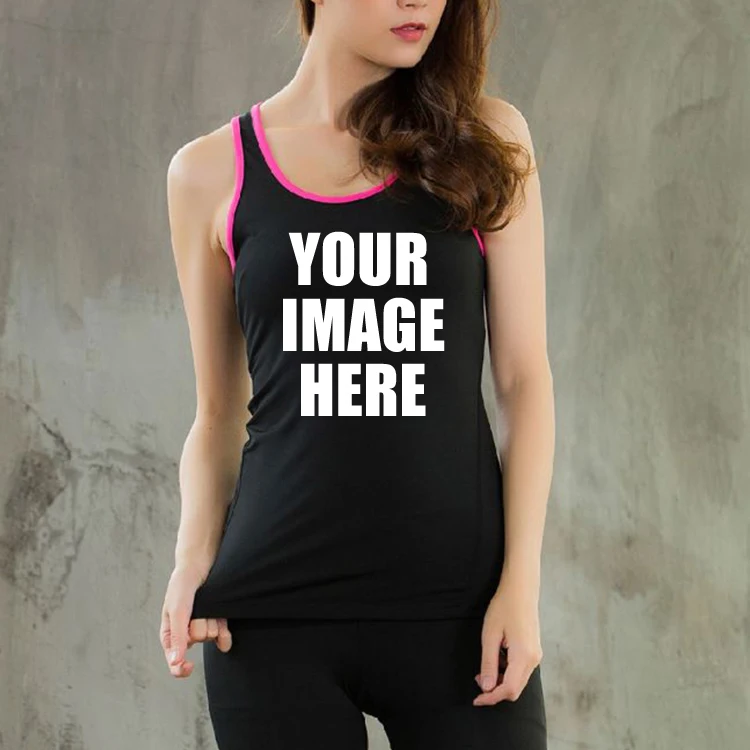 

Custom Logo Quick-Drying Fitness Training Running Yoga Tank Tops For Women